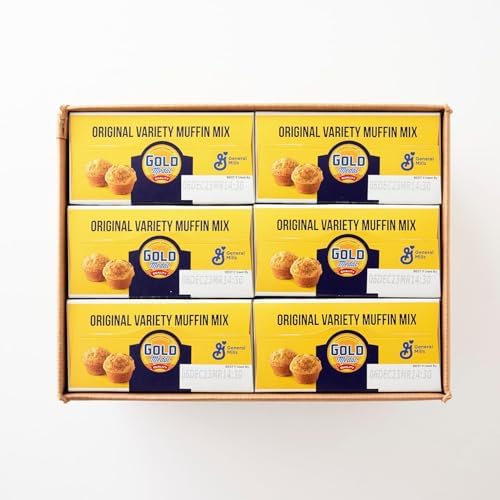 Gold Medal Original Variety Muffin Mix - 5 Pound Bulk Box (Pack of 6) | Easy Baking Mix for Breakfast, Snacks & Parties | Perfect for Home Bakers, Cafes & Bulk Cooking