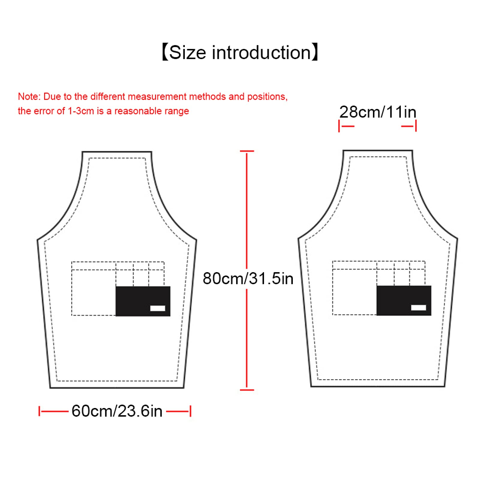 Premium Denim Cooking Apron for Chefs, Baristas & Florists - Heavy Duty Work Apron for Restaurants, Cafes & Flower Shops - Perfect for Cooking, Baking & Gardening