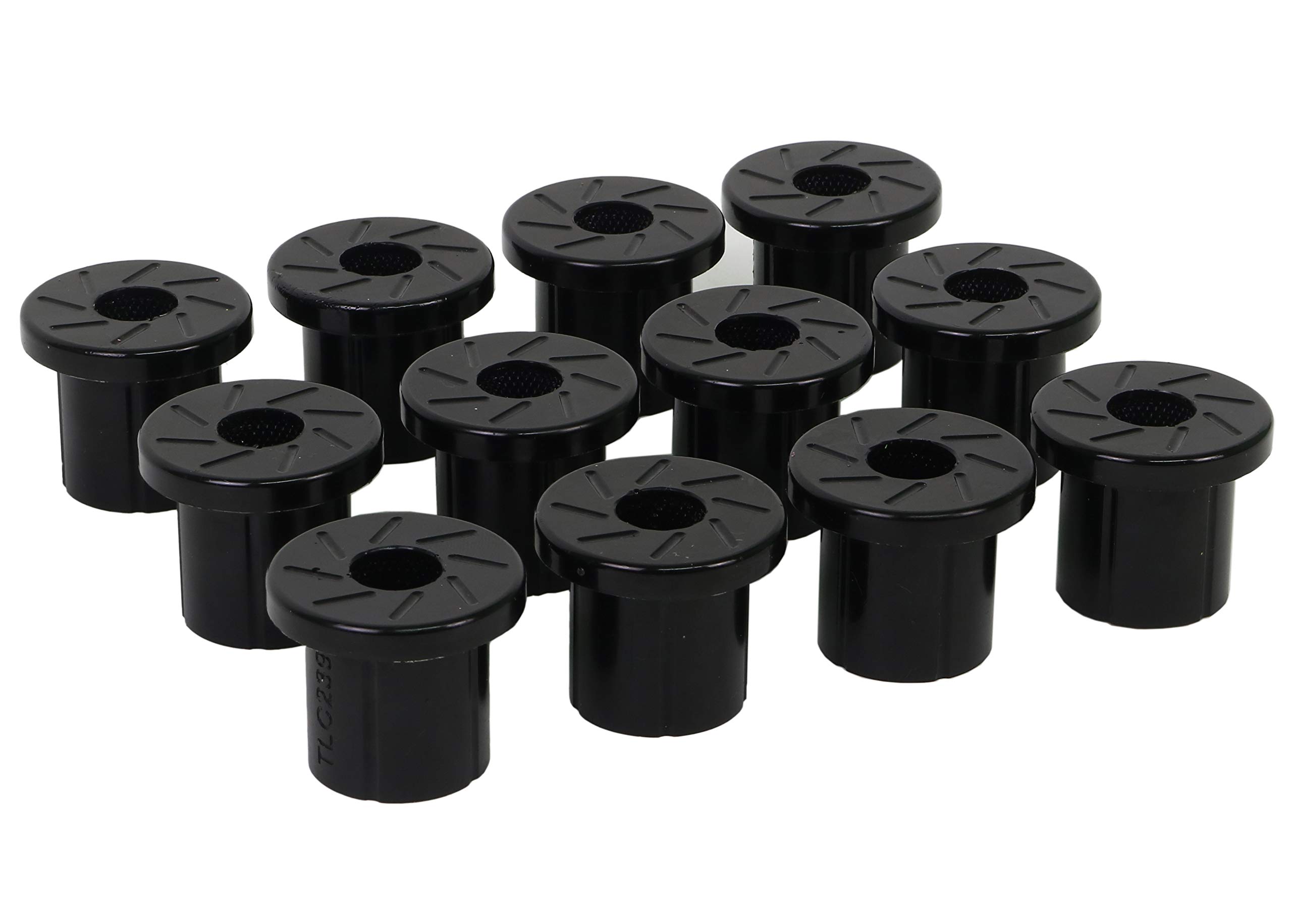 REV155.0016 Black Shackle Spring Bushing - 35mm OD for Front/Rear Spring Eye - Heavy Duty Suspension Upgrade for Trucks, Jeeps & Off-Road Vehicles