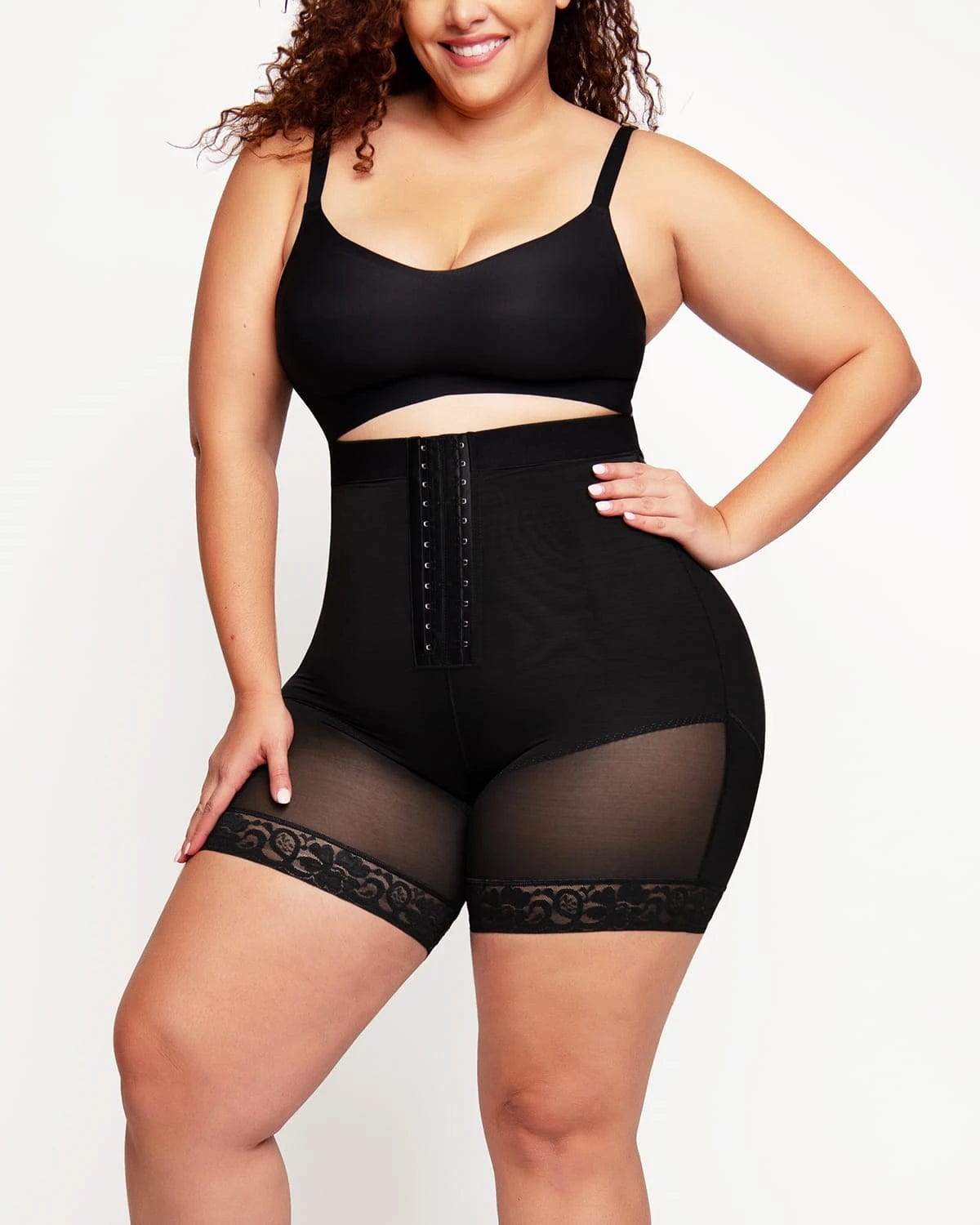 AirSlim® 2-in-1 High Waisted Booty Lift Shaper Shorts for Women - Tummy Control Shapewear & Butt Lifting Underwear - Perfect for Workout, Yoga, and Everyday Wear