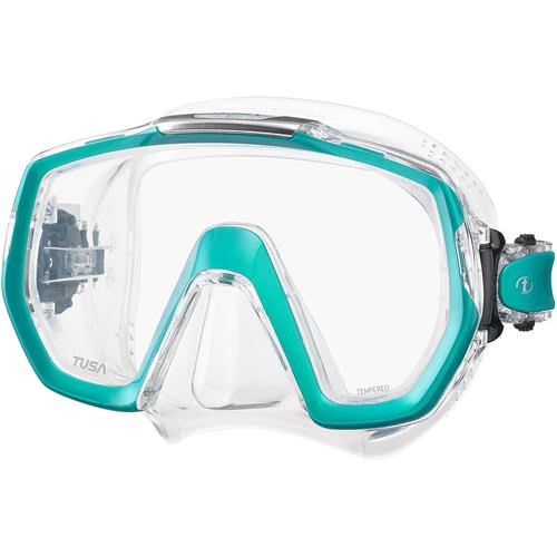 Tusa Freedom Elite Scuba Diving Mask - Professional Snorkeling Gear for Underwater Exploration, Perfect for Ocean Adventures and Marine Life Observation