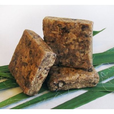 Organic African Black Soap 8 oz - Pure & Natural for Acne, Eczema & Dark Spots - Face & Body Cleanser for Sensitive Skin - Perfect for Daily Skincare Routine & Spa Treatments