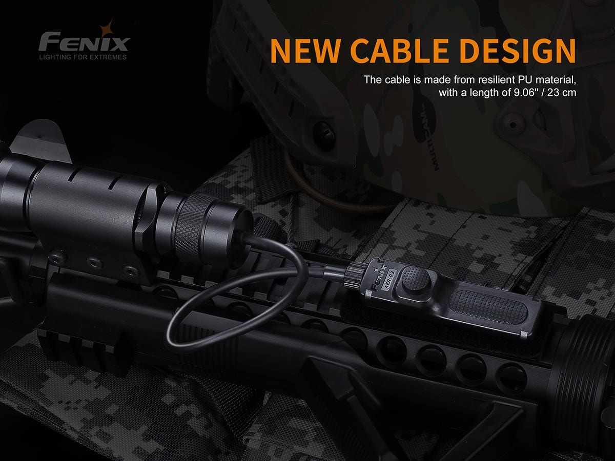 Fenix AER 03 V2.0 Tactical Remote Switch for Flashlights | Waterproof & Durable | Perfect for Hunting, Camping & Emergency Use