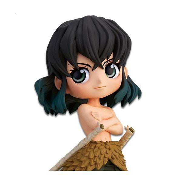 Demon Slayer Q Posket Inosuke Hashibira Figure (Version B) - Anime Collectible for Display & Gift