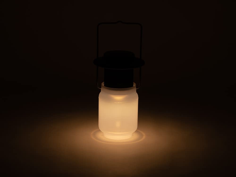 Snow Peak Mini Hozuki LED Camping Lantern - Rechargeable Battery Powered, Ultra Lightweight & Portable Outdoor Light - Perfect for Tent, Backpacking, Hiking and Emergency Use