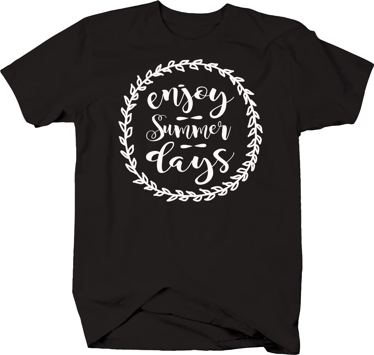 Men's Summer T-Shirt - Lightweight Breathable Black Tee for Hot Weather | Casual Wear, Outdoor Activities & Vacation Essentials