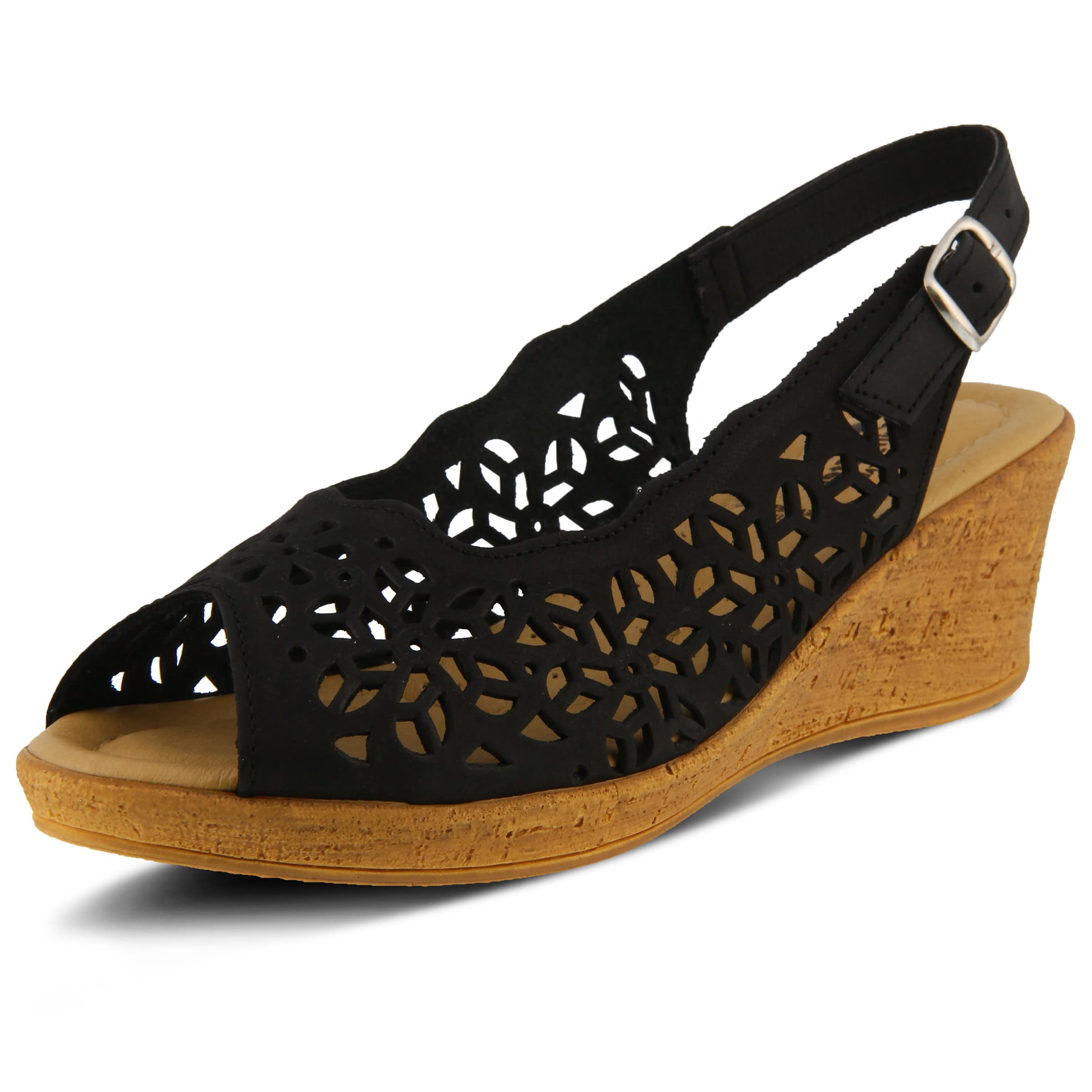 Spring Step Women's Footsie Slingback Sandal - Comfortable Casual Summer Shoes for Women | Perfect for Beach, Vacation & Everyday Wear