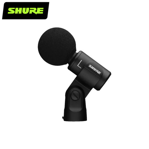 Shure MV88+ Digital Stereo USB Microphone for Podcasting, Recording & Streaming - High-Quality Condenser Mic for YouTube, Gaming & Music Production