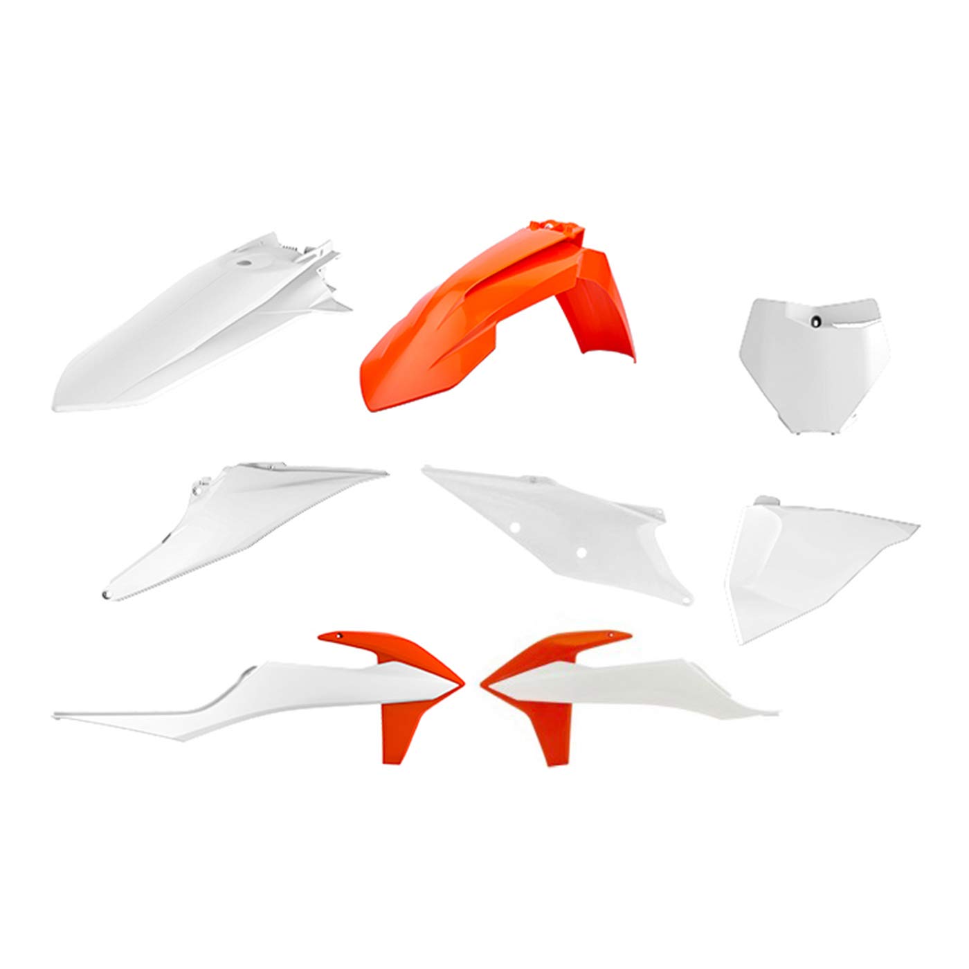 Polisport OEM 90808 Plastic Body Kit for Motorcycles - Durable Replacement Parts for Off-Road & Motocross Riding