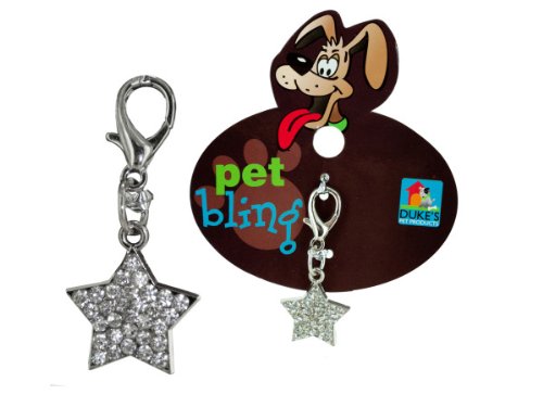 Bulk Wholesale HB848-72 Pet Bling Collar Charm - Sparkling Rhinestone Dog & Cat Accessories for Small Pets - Perfect for Parties, Photos & Special Occasions
