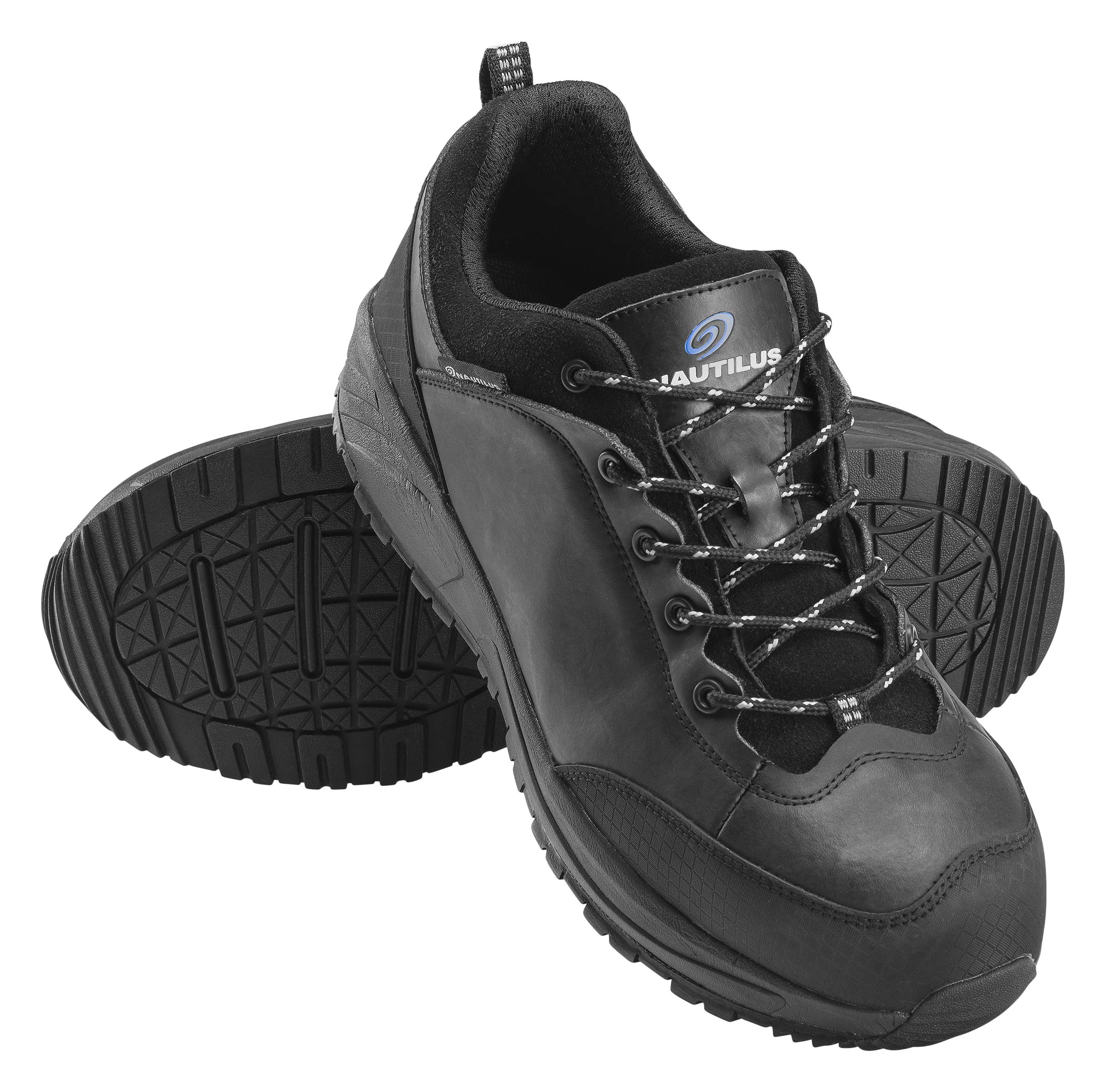 Nautilus Safety Footwear Men's Surge Oxford - Slip Resistant Work Shoes for Construction, Warehouse & Industrial Use - Lightweight Comfortable Steel Toe Shoes for Men