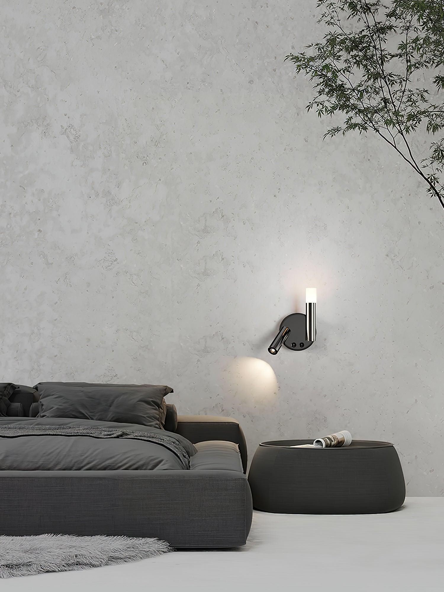 Fedde Modern Wall Lamp - Sleek LED Sconce Light Fixture for Bedroom, Living Room & Hallway - Energy-Efficient Indoor Lighting Solution