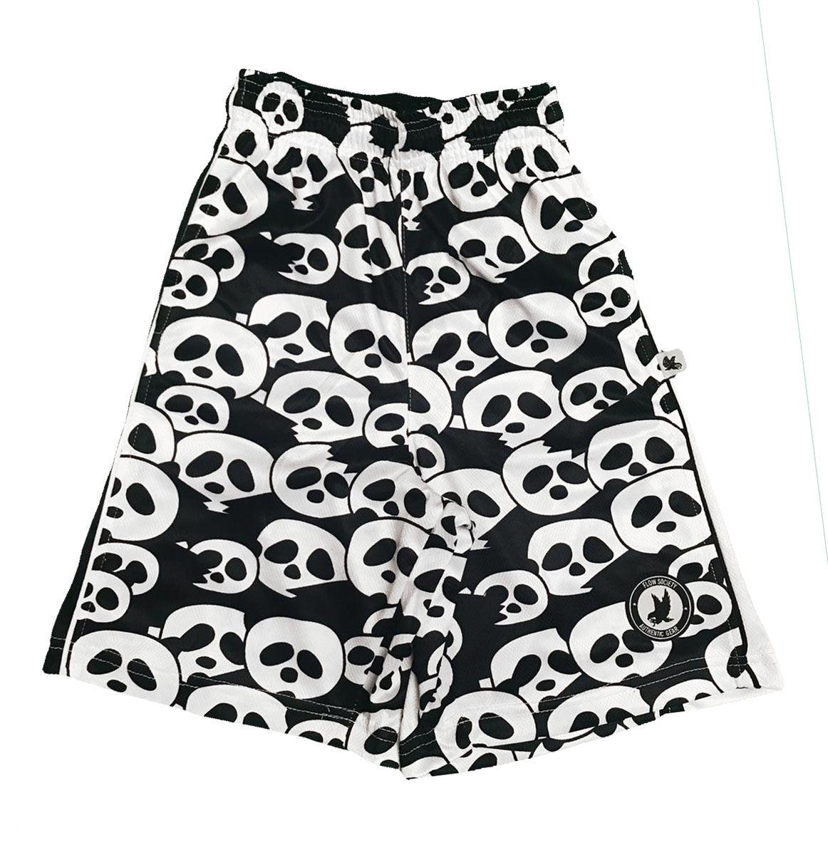 Boys Panda Print Basketball Shorts - Breathable Quick-Dry Athletic Shorts for Kids - Perfect for Sports, Gym & Casual Wear