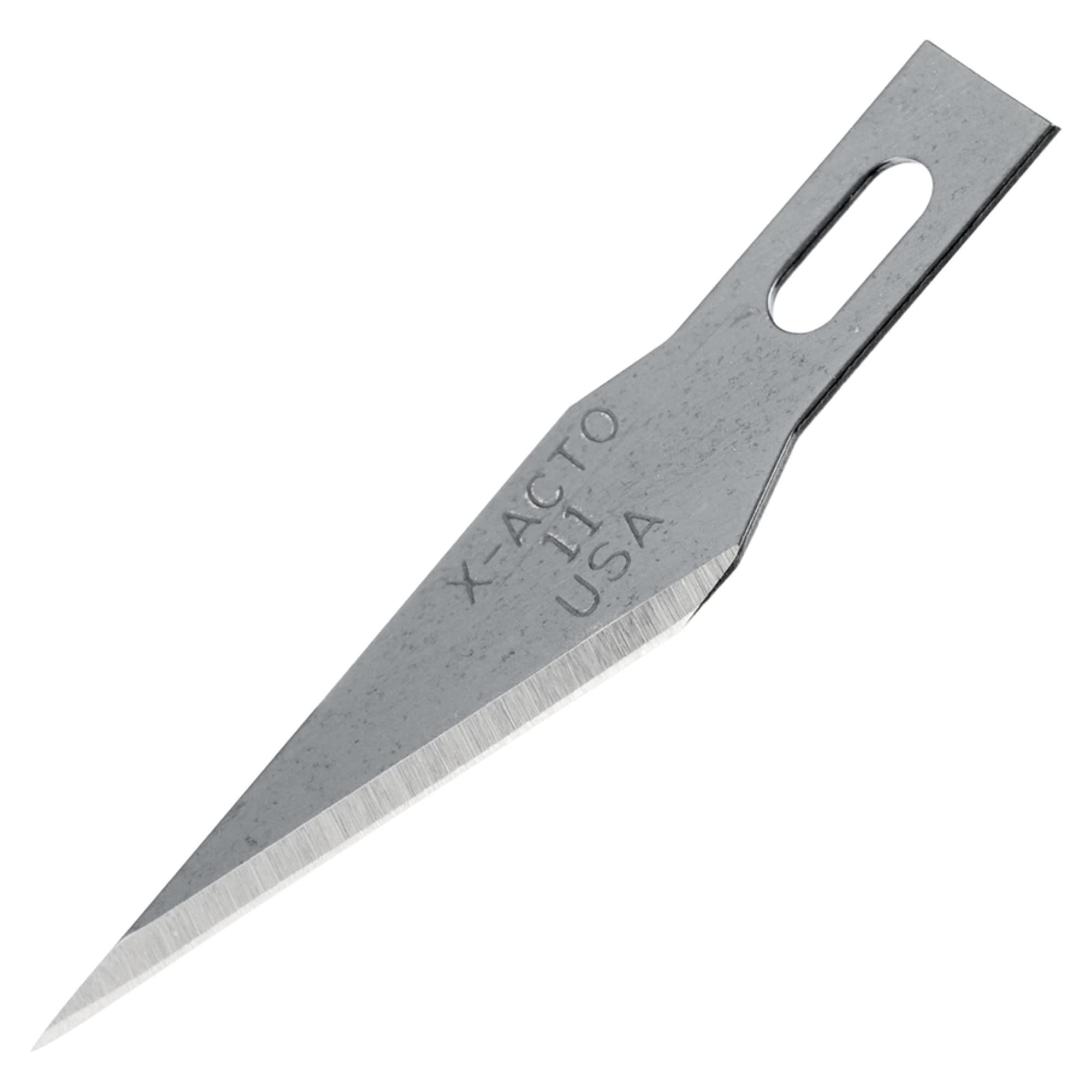 X-Acto® No. 11 Precision Knife Blades - 100 Pack for Crafting, Scrapbooking & DIY Projects - Sharp Replacement Blades for Hobbyists & Artists