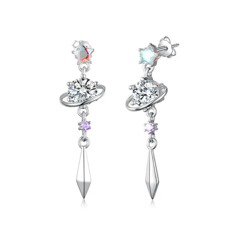 Hotaru Glow in the Dark Earrings - Japanese Firefly Inspired Jewelry for Women - Perfect for Night Parties, Concerts & Special Occasions