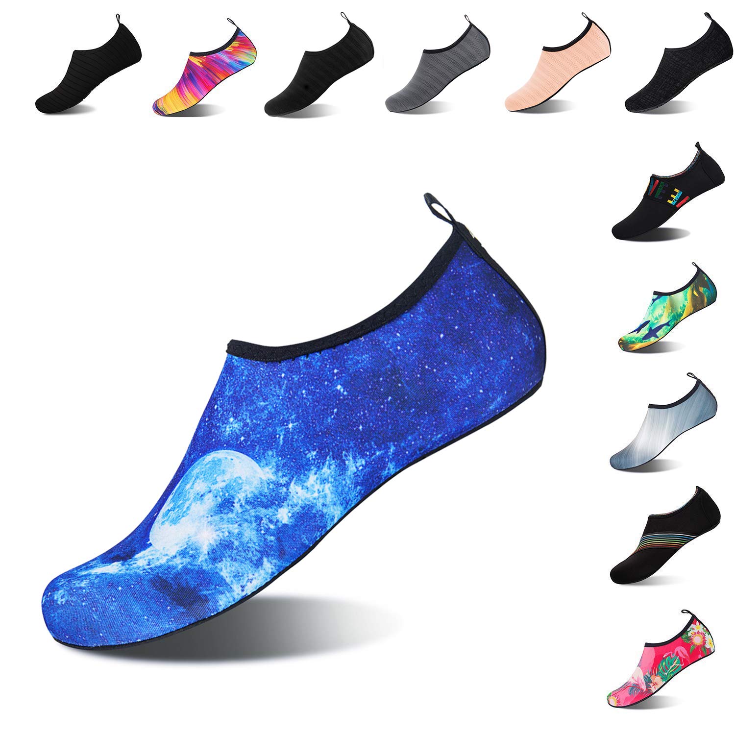 Best Water Shoes for Men & Women - Barefoot Beach Pool Shoes Quick-Dry Aqua Socks for Surfing, Swimming, Yoga & Water Sports | Perfect for Beach, Pool & Outdoor Activities