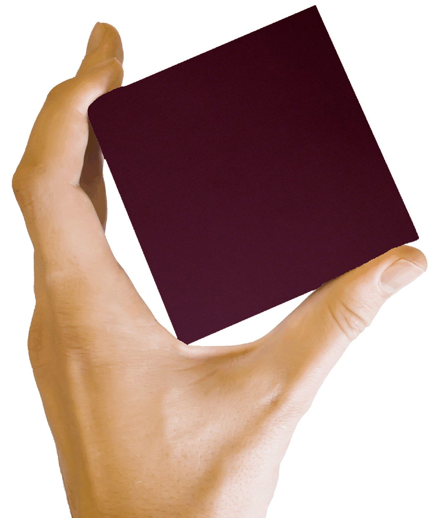 100 Dark Burgundy Linen 80# Cover Paper Sheets - 4x6 Inches (4