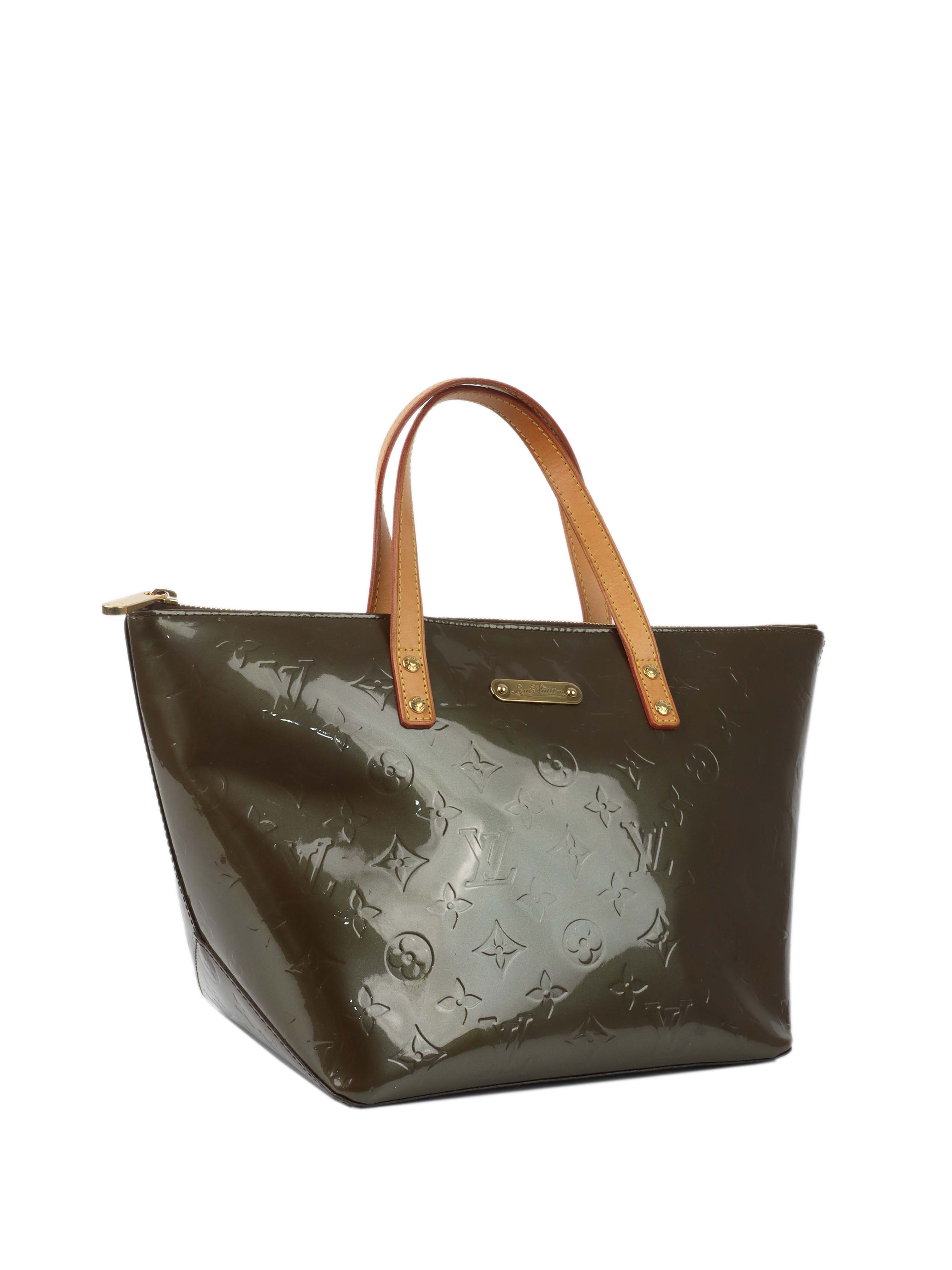 Authentic Louis Vuitton Vernis Bellevue Patent Leather Handbag - Luxury Designer Shoulder Bag for Women, Perfect for Work, Evening Events & Travel Accessories