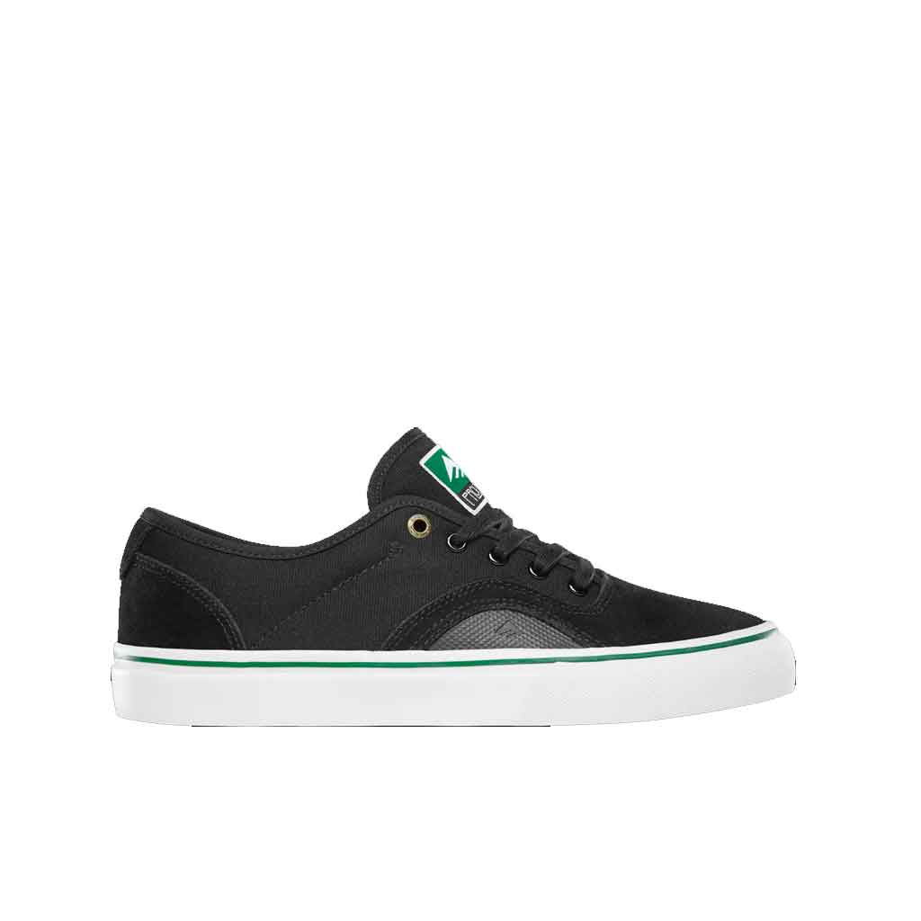 Emerica Provost G6 Skate Shoes - Black, White & Gold Colorway | Durable & Stylish for Street Skating & Casual Wear