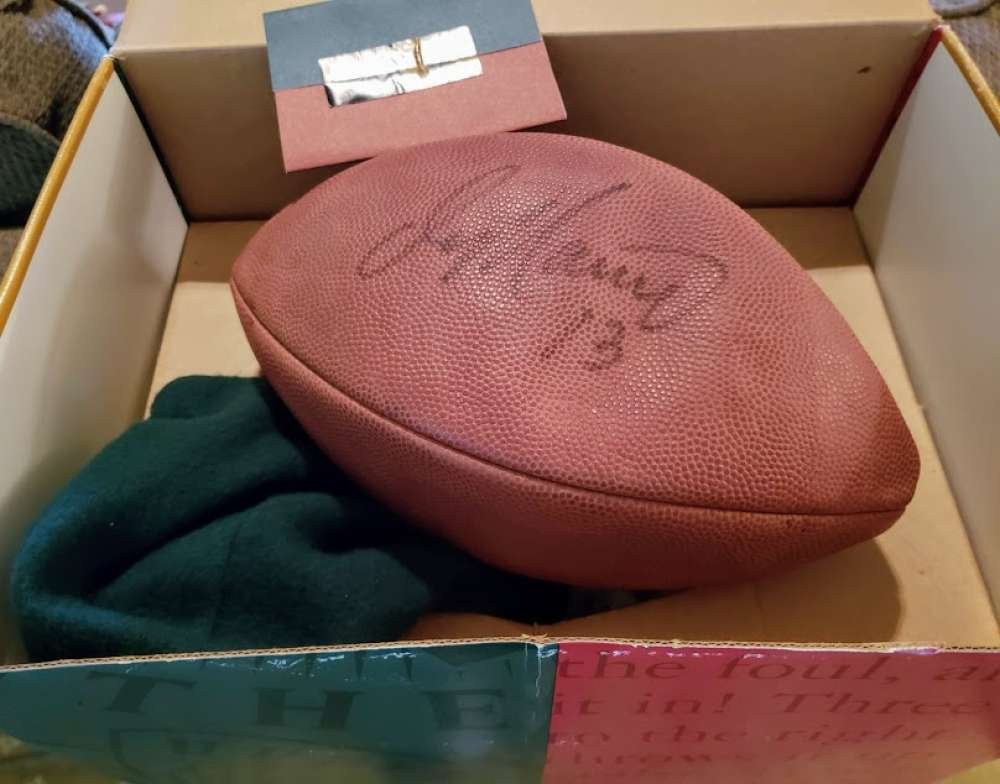 Dan Marino Autographed NFL Game Football - Official Wilson Ball with Upper Deck UDA Certification - Perfect for Collectors, Sports Memorabilia Displays & Football Fan Gifts