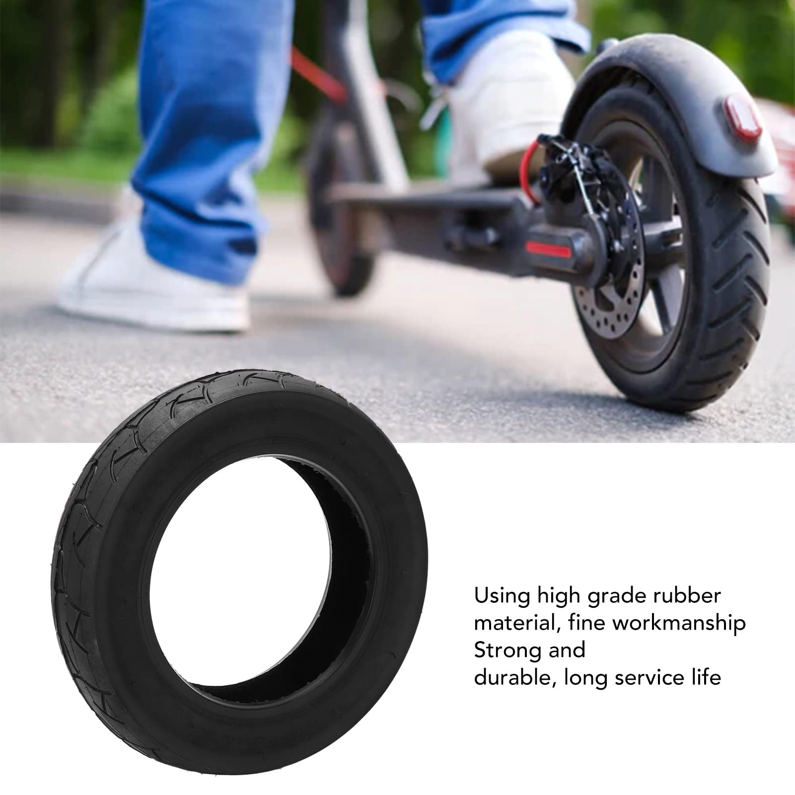 10x2.5 Electric Scooter Tires - Premium Rubber Pneumatic Replacement Tires for Off-Road Racing & Commuting | Durable, High-Performance Tires for Electric Scooters | Perfect for Urban Commuting, Off-Road Adventures & Daily Use