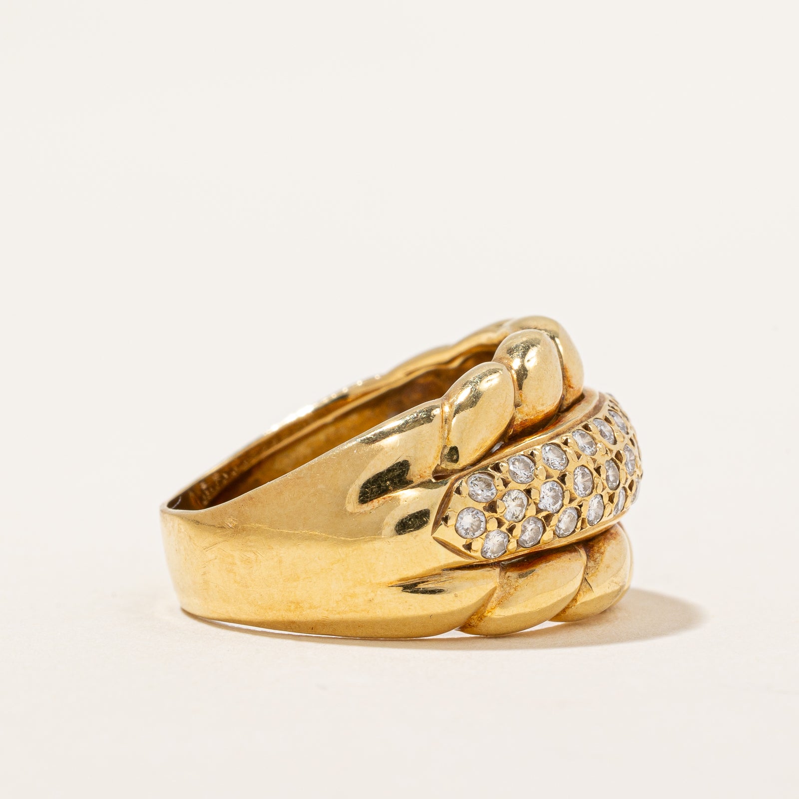0.40ctw Diamond Cluster Ring Size 6.75 - Elegant Wedding Band, Anniversary Gift for Her, Perfect for Engagement & Special Occasions