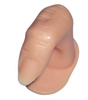 Professional Nail Practice Finger for Acrylic & Gel Sculpting - Perfect for Nail Art Training, Manicure Practice & DIY Nail Design at Home