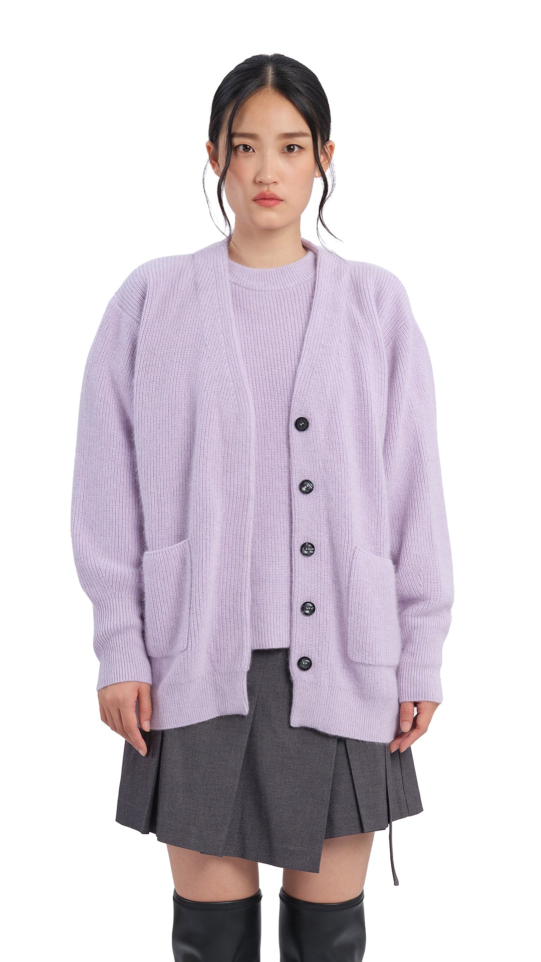 Fox Mix Cardigan for Women - Soft Knit Open Front Sweater | Cozy Fall & Winter Layering, Casual Outfits, Office Wear