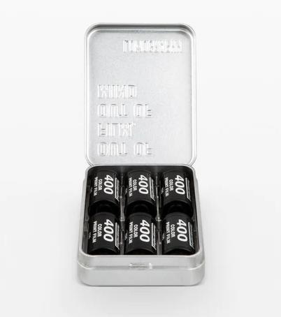 Lomography Metal Film Case for 135 & 120 Film - Compact Protective Storage for Analog Photography Enthusiasts | Perfect for Travel, Hiking & Film Safekeeping