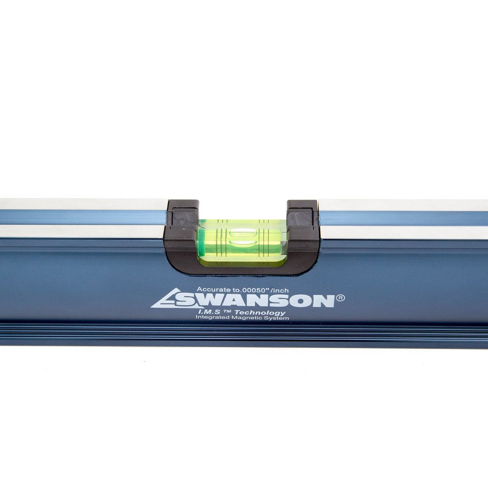 Swanson BLL48M 48-Inch Magnetic Box Level with LED Lights - Perfect for Construction, Metalworking, and DIY Projects