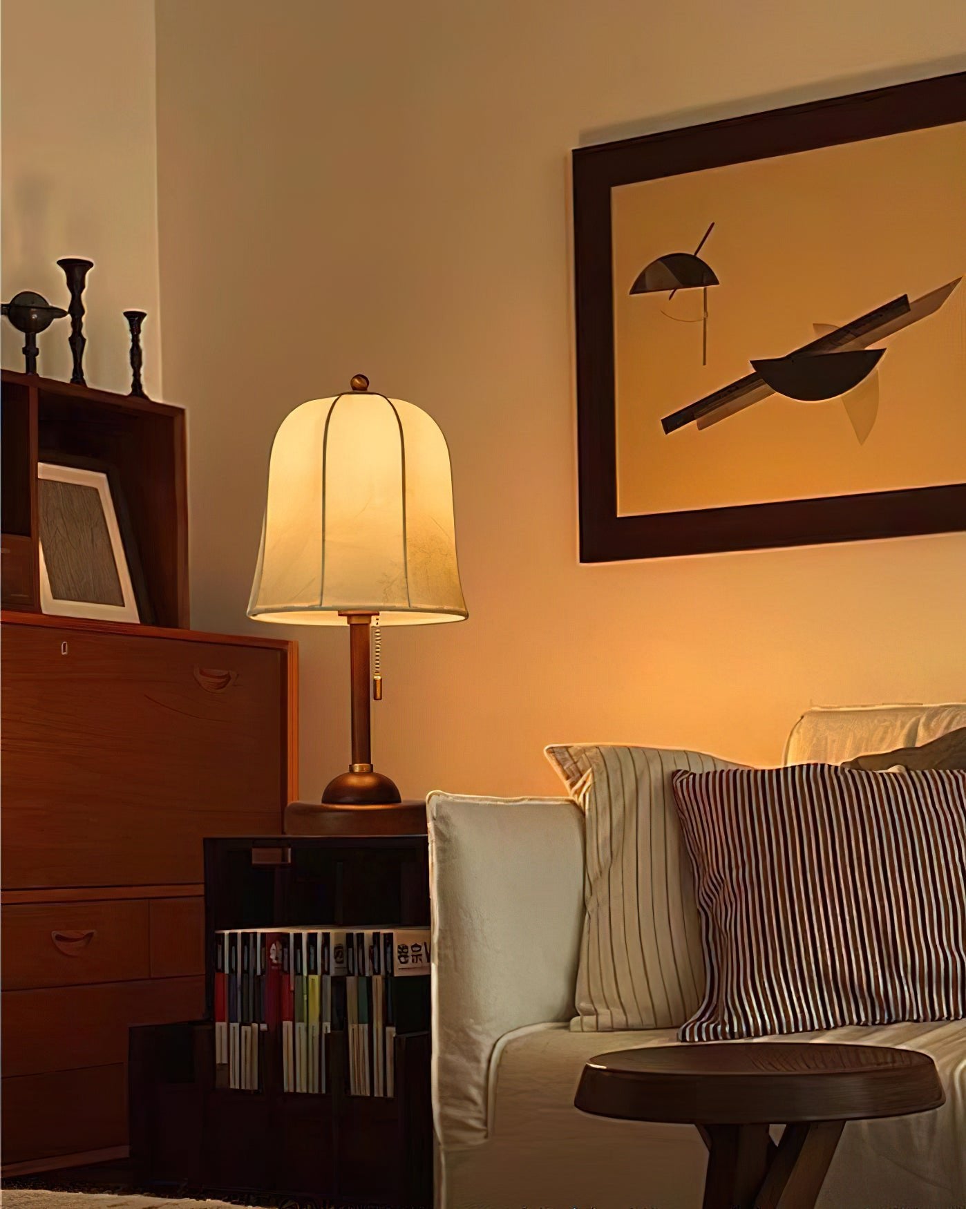Daphne Table Lamp - Modern LED Bedside Lamp with USB Port, Adjustable Brightness for Bedroom, Living Room, and Office | Perfect for Reading, Working, and Relaxing