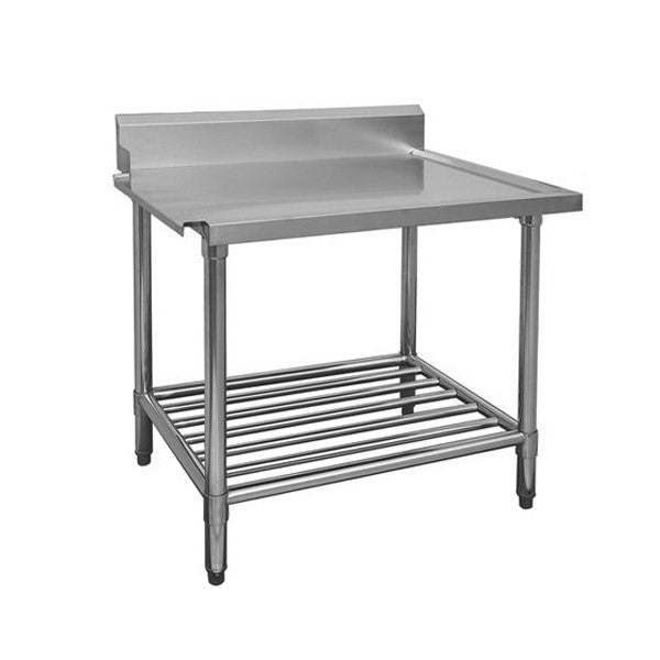 2NDs: Modular Stainless Steel Dishwasher Workbench with Left Outlet - Model Wbbd7 0600L/A VIC432 | Commercial Kitchen & Restaurant Dishwashing Station