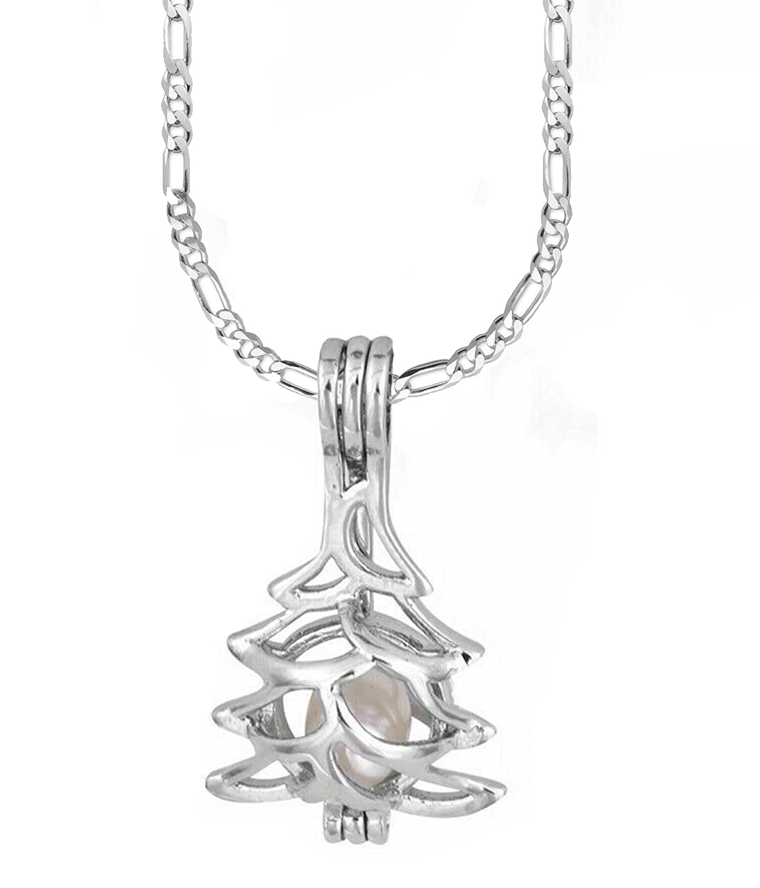 Love Pearl Creations Christmas Jewelry Kit with Pendant Necklace - Christmas Tree Design for Holiday Gifts & Party Favors | Perfect for Christmas Decorations, Gift Giving & Festive Celebrations