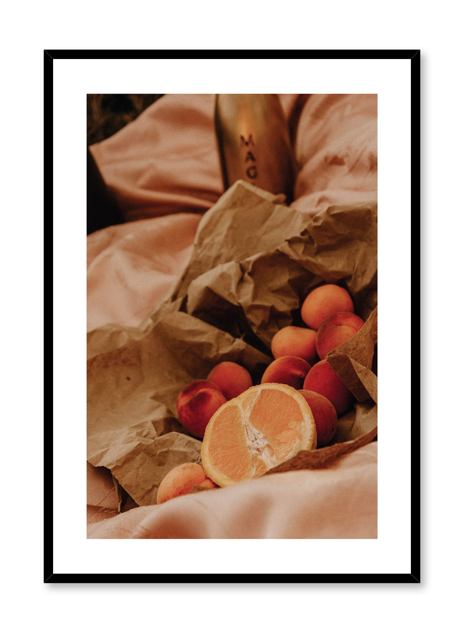 Sunset Picnic Poster - Beautiful Scenic Wall Art for Home, Office & Outdoor Decor - Perfect for Living Room, Bedroom & Patio