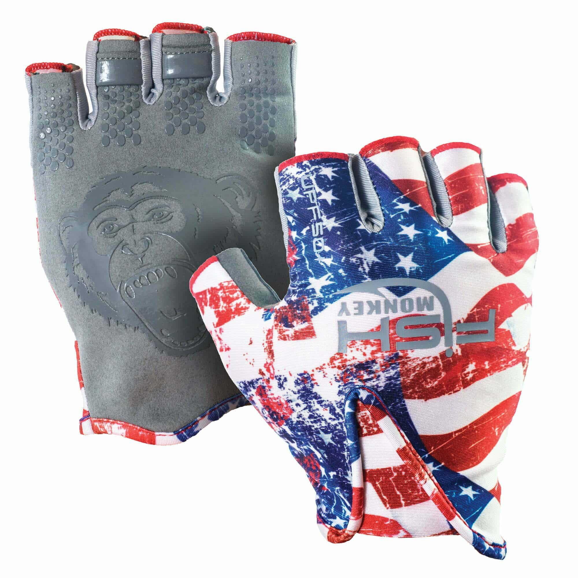 Fish Monkey FM18 Stubby Gloves - Durable Fishing Gloves for Cold Weather, Saltwater & Freshwater Fishing - Perfect for Ice Fishing, Kayak Fishing & Boat Fishing