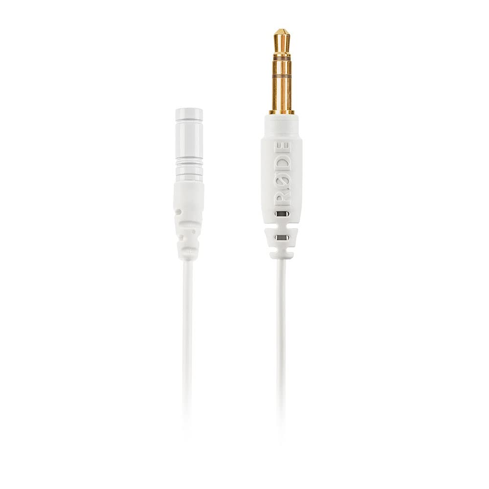 RØDE Wireless ME Ultra-Compact Wireless Microphone System with Built-in Mics & Lavalier GO Wearable Mic - White | Perfect for Vlogging, YouTube, Interviews & Live Streaming