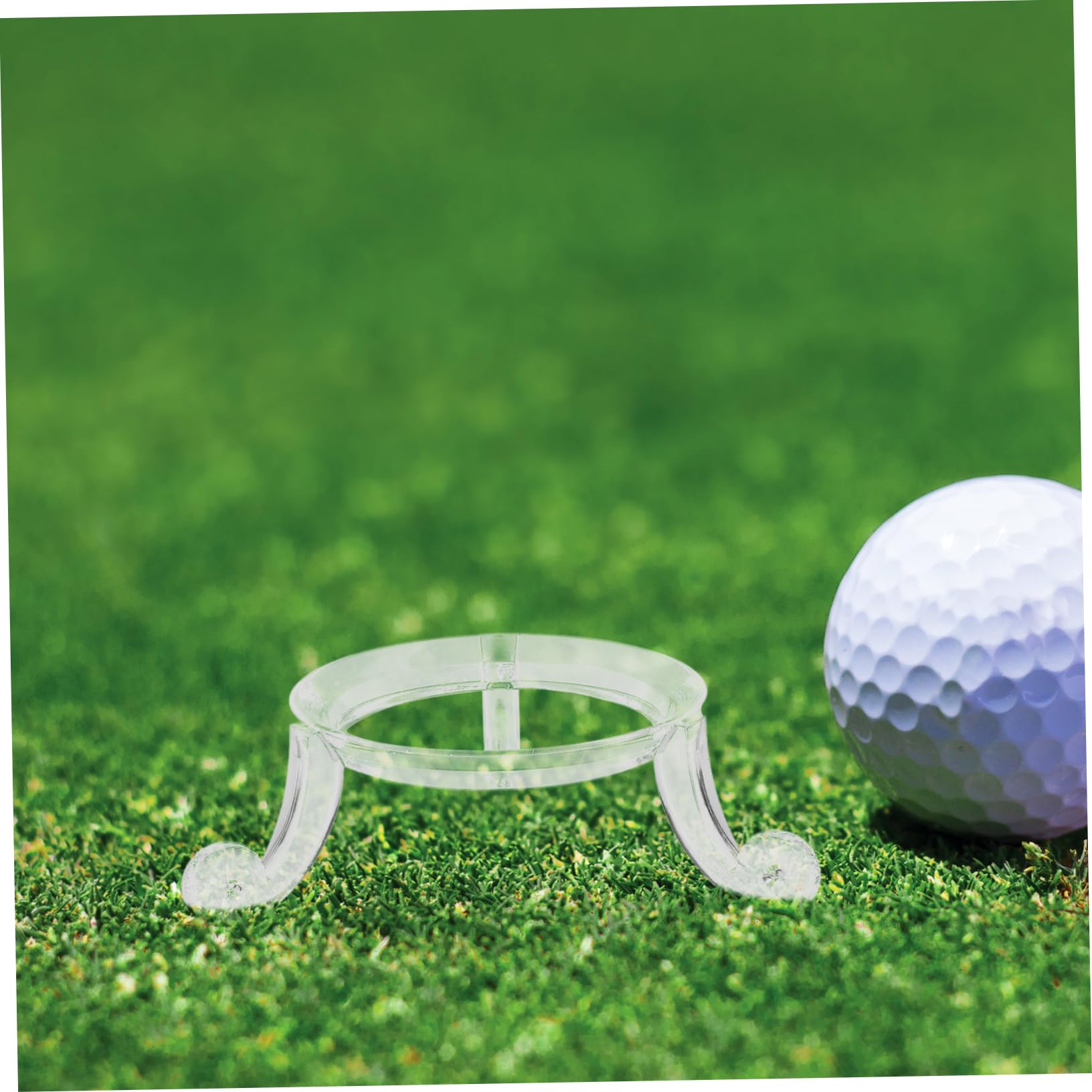 SUPVOX 2 Pack Acrylic Baseball Display Holder - Stylish Ball Stand for Baseball, Softball, Tennis & Golf Balls (5pc x 2) - Perfect for Sports Memorabilia, Trophy Cases & Home Decor