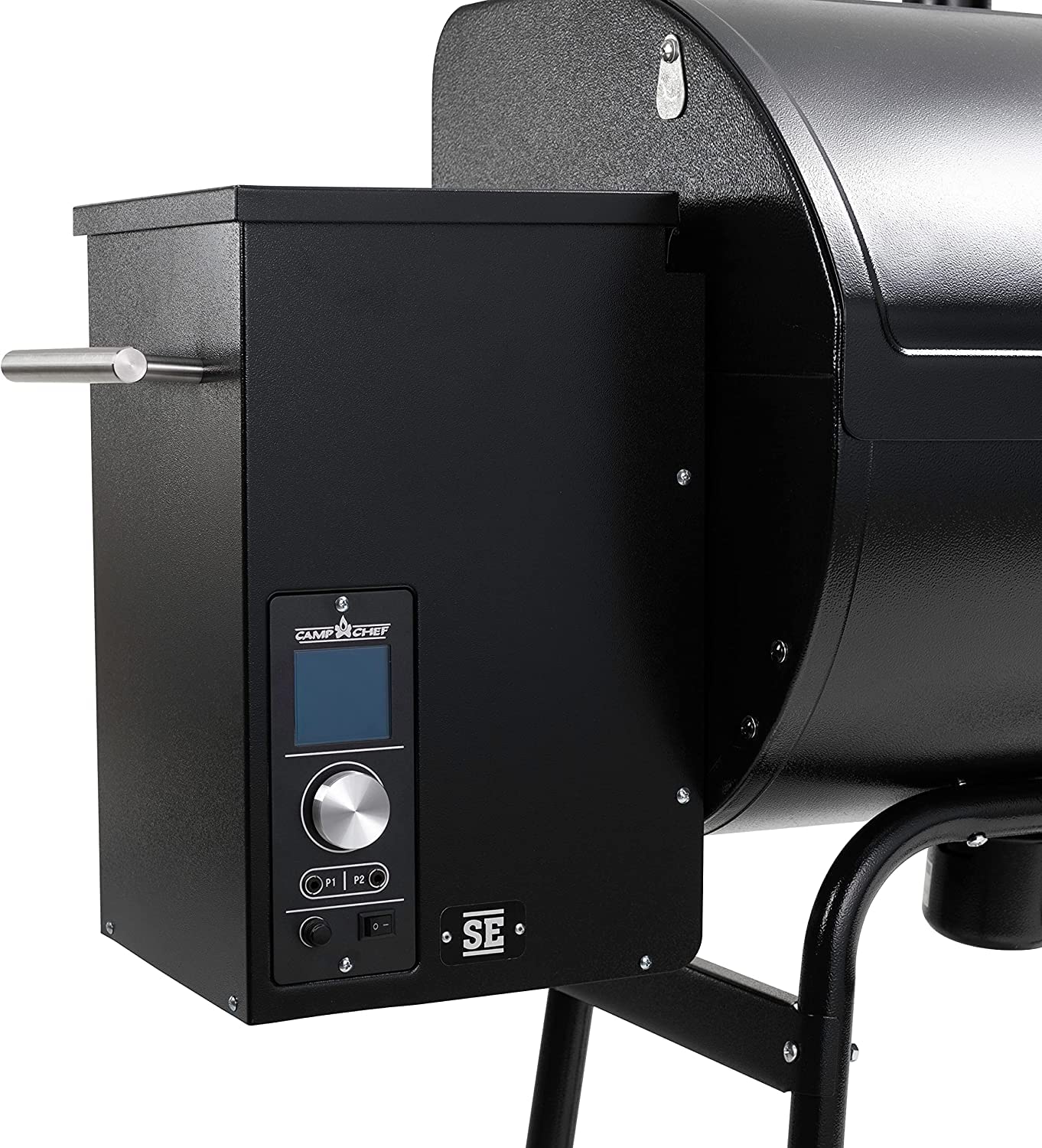 Camp Chef SE 24 Pellet Grill - Easy-to-Clean Wood Pellet Grill & Smoker with 429 Sq In Cooking Space - Perfect for Backyard BBQs, Tailgating, and Outdoor Cooking - Black