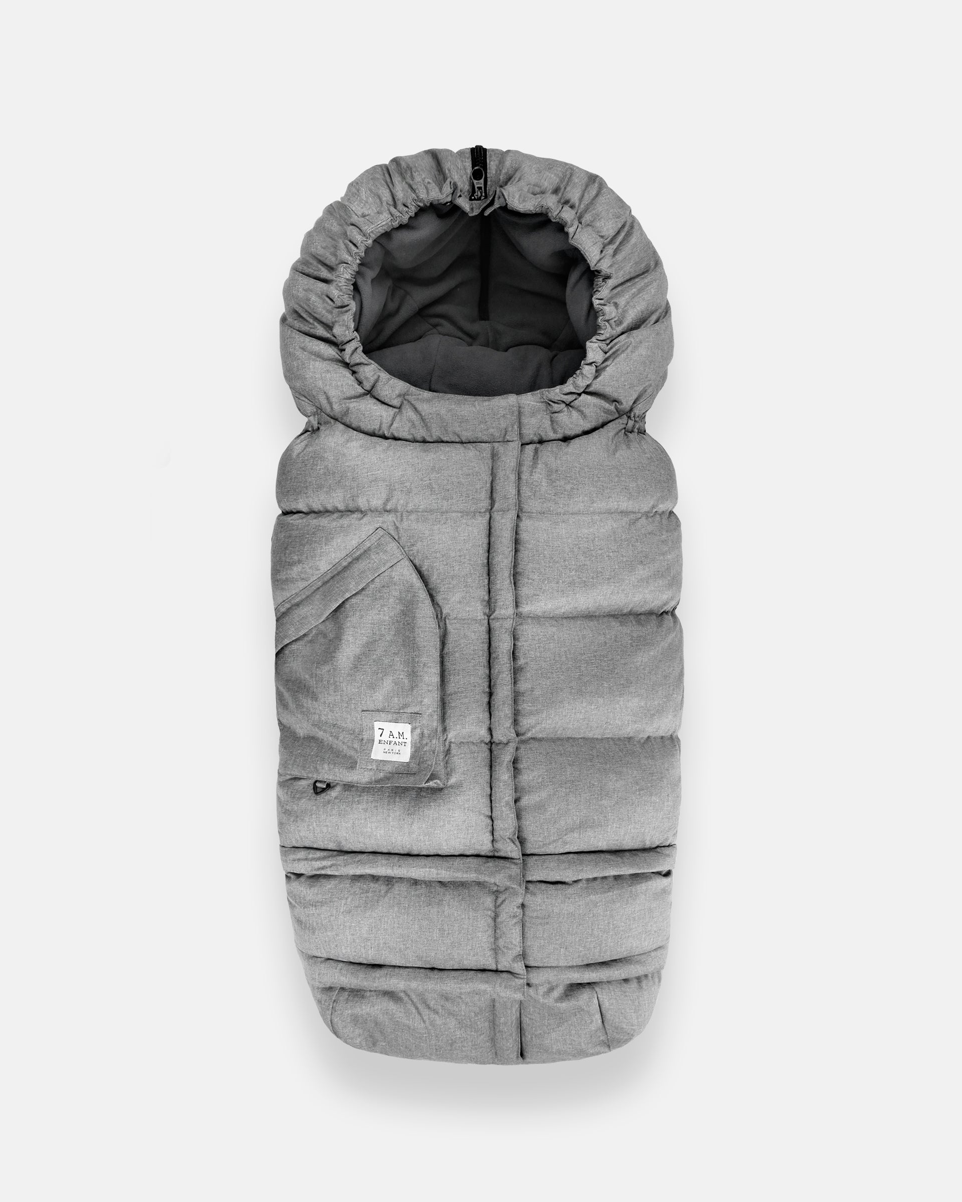 7AM Enfant Evolution 212 Baby Blanket - Soft Heathers Gray for Strollers, Car Seats & Nursery - Premium Comfort for Newborns & Toddlers
