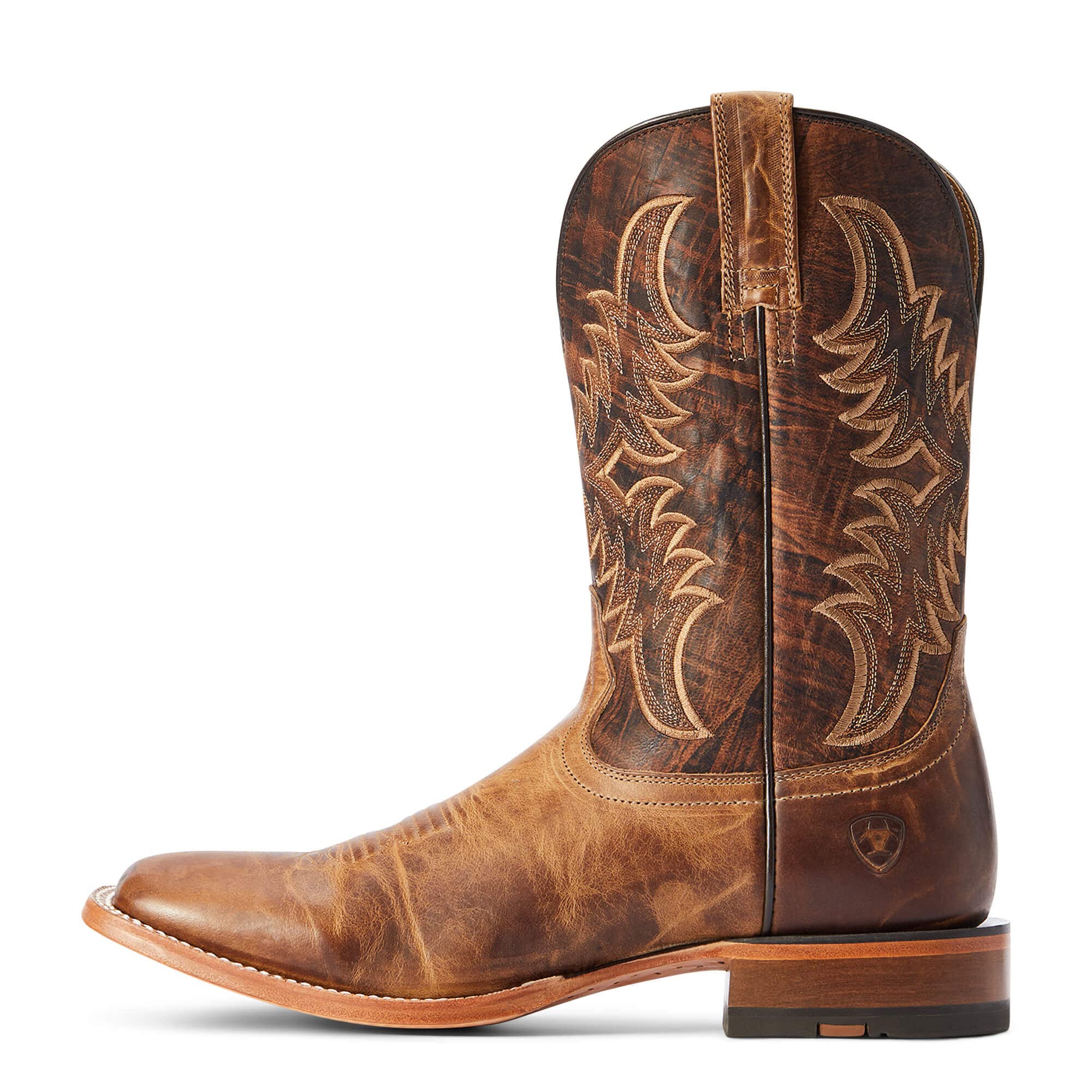 Ariat Men's Point Ryder Western Boot - Durable Cowboy Boots for Riding & Work - Perfect for Ranch, Rodeo & Outdoor Adventures