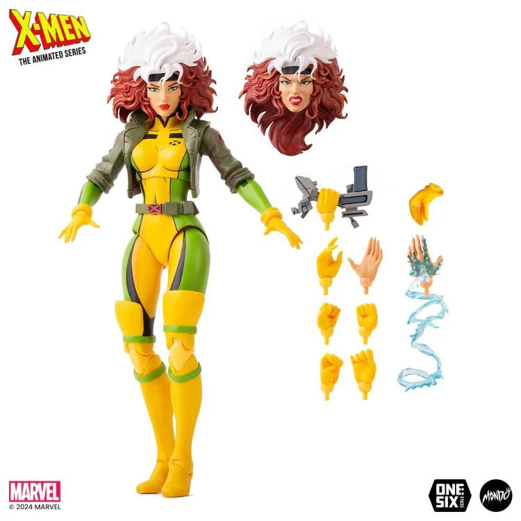X-Men: The Animated Series Rogue 1/6 Scale Collectible Action Figure - Perfect for Marvel Fans, Display & Comic Book Collections
