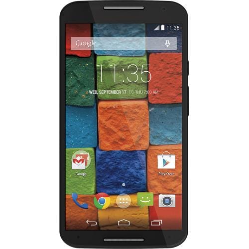 Motorola Moto X (2nd Gen) 4G LTE Smartphone - Black | Unlocked GSM Android Phone for AT&T, T-Mobile | Perfect for Business & Travel