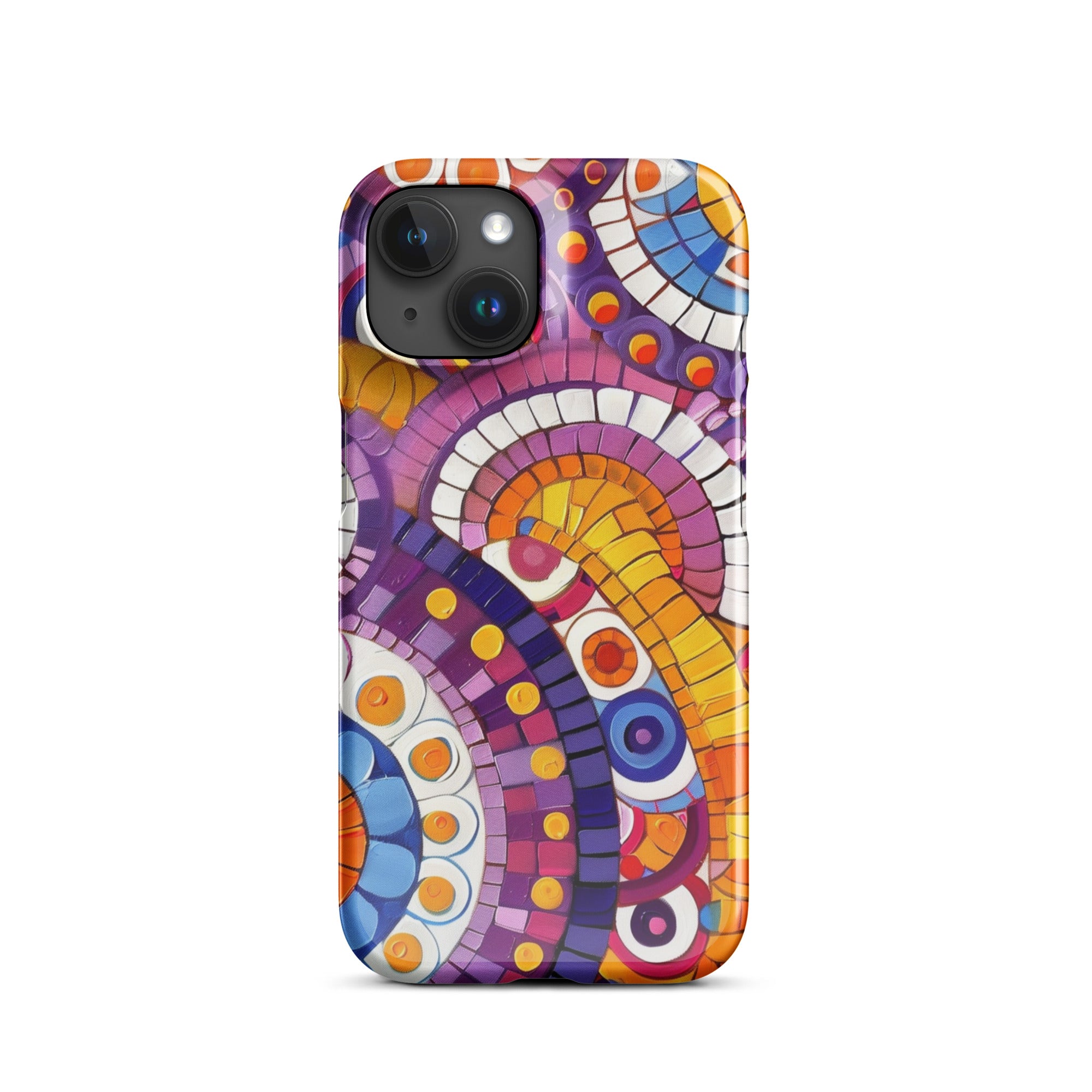 Stylish Arty Snap Case for iPhone - Durable Protective Cover with Unique Designs | Perfect for Everyday Use, Travel & Gifting