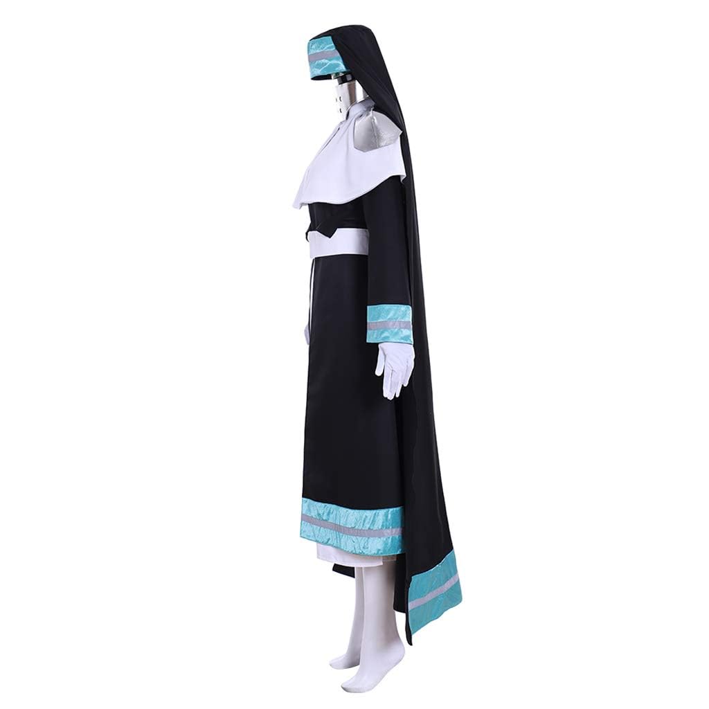 Anime Iris Nun Cosplay Costume - Gothic Battle Suit Team Uniform for Women | Halloween, Comic Con & Themed Party Outfit