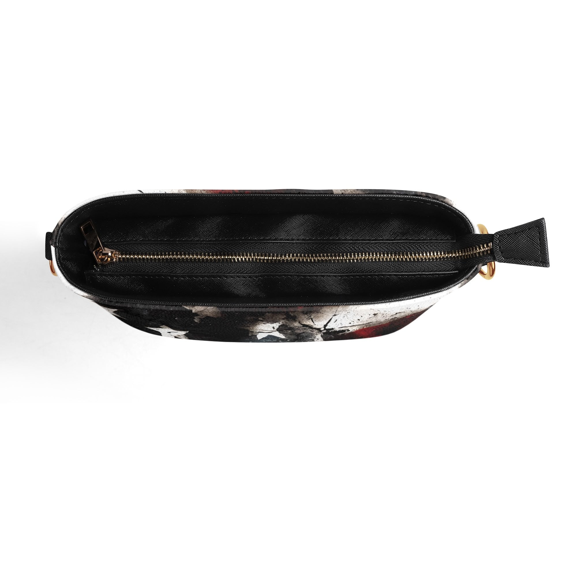 Grunge USA Bucket Shoulder Bag for Women - Vintage Crossbody Purse with Adjustable Strap - Perfect for Casual Outings, Travel & Festival Essentials