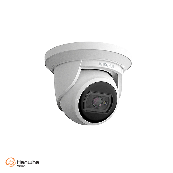 Wisenet 4MP Outdoor Security Camera - IP67 Weatherproof, Night Vision, Motion Detection for Home & Business Surveillance