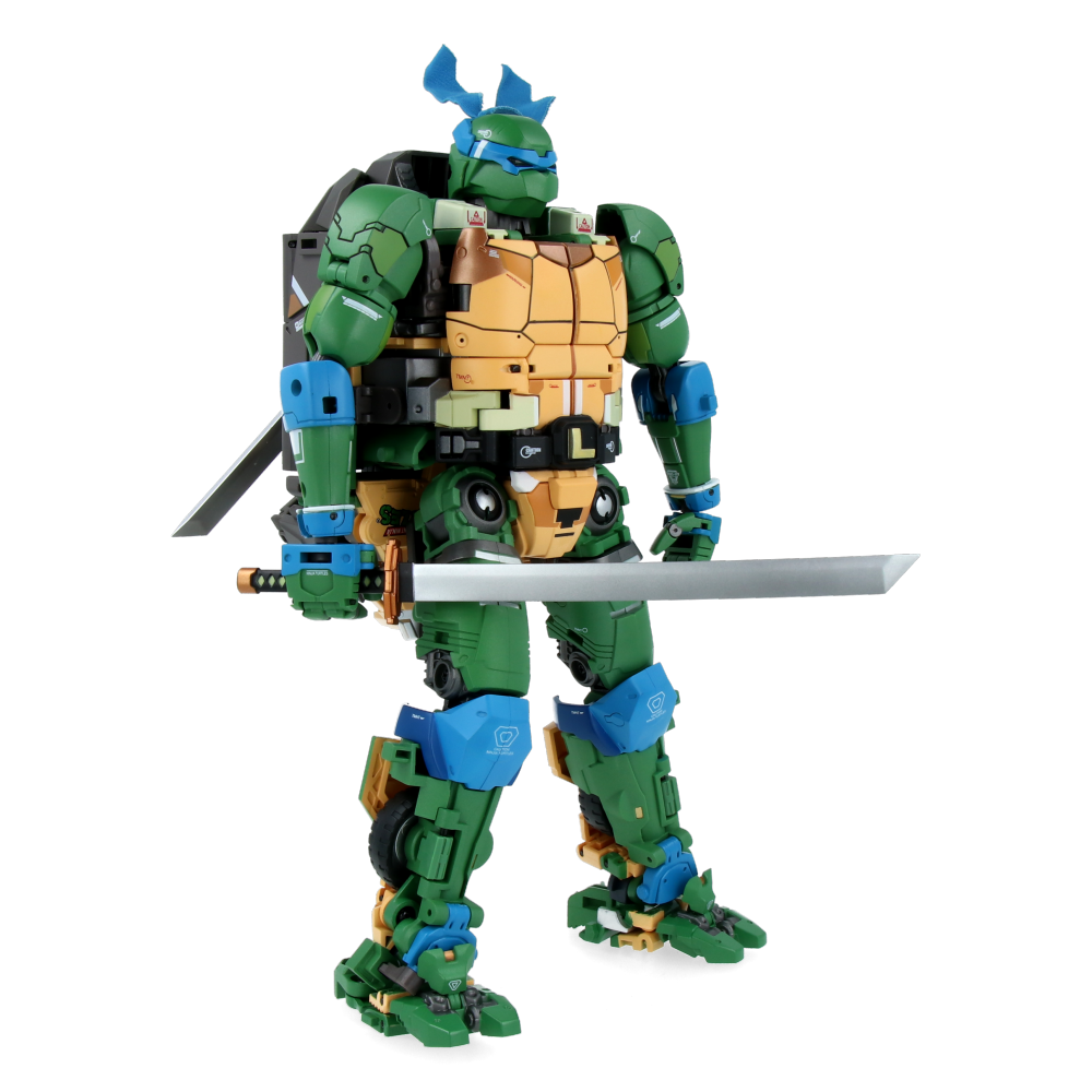 Mecha Transformation Leonardo Action Figure - TMNT Ninja Turtle Collectible Toy HB0018 for Kids & Collectors | Perfect for Play, Display, and Gifts