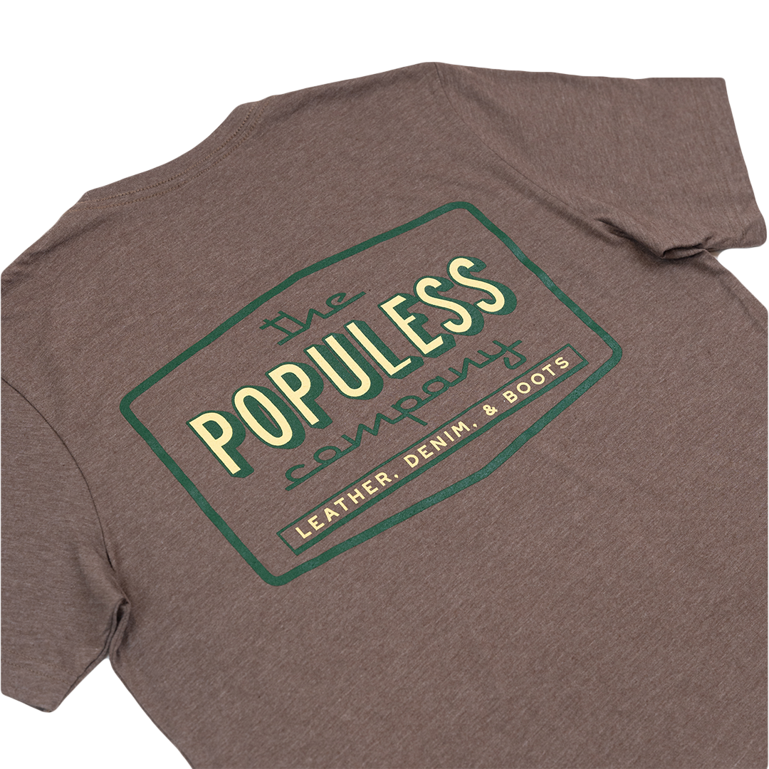Rito Tee - Soft Cotton T-Shirt in Tawny Brown for Men | Casual & Comfortable Everyday Wear