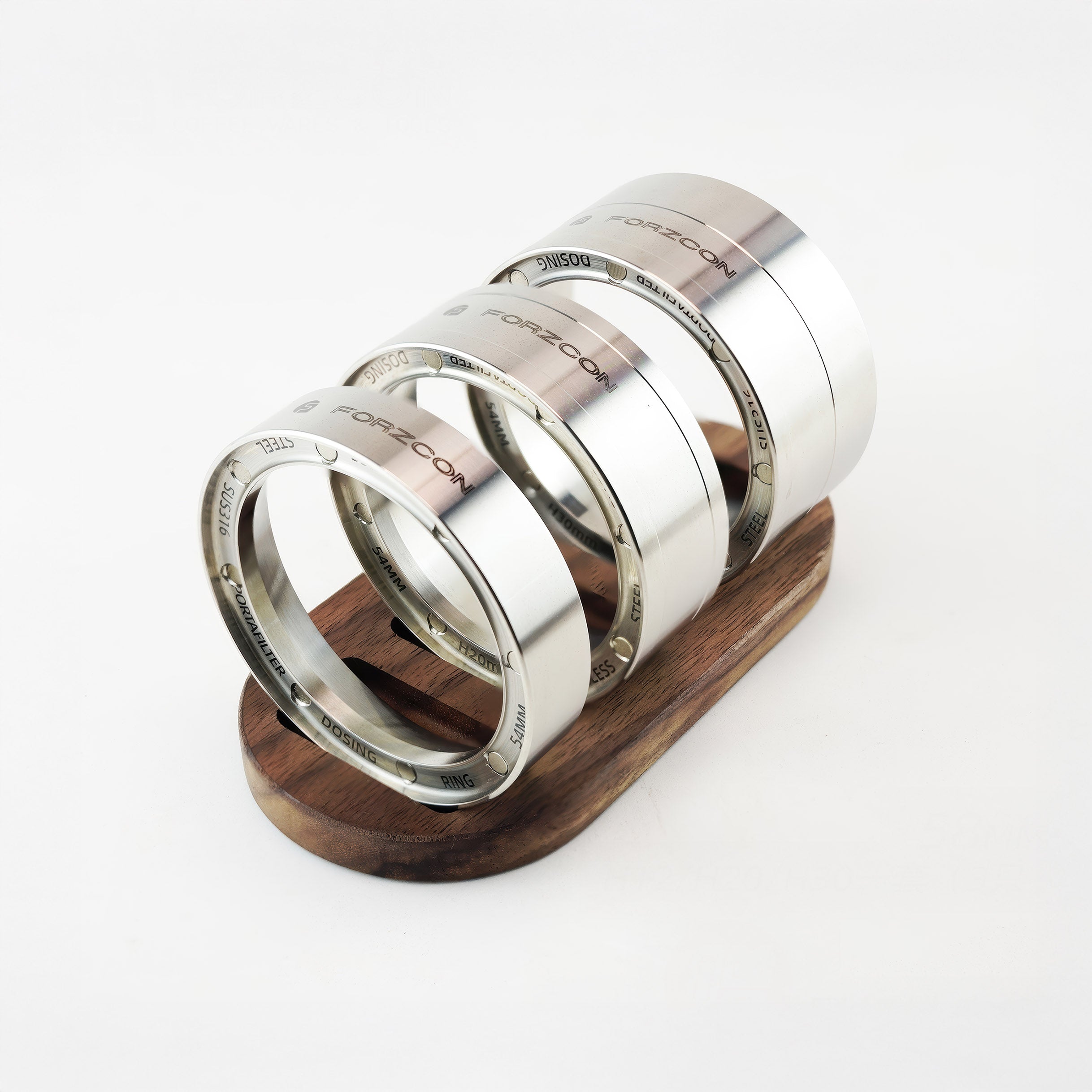 Premium Stainless Steel Magnetic Dosing Ring for Espresso Machines - Barista Accessory for Precise Coffee Grounds Measurement | Perfect for Home & Commercial Coffee Shops
