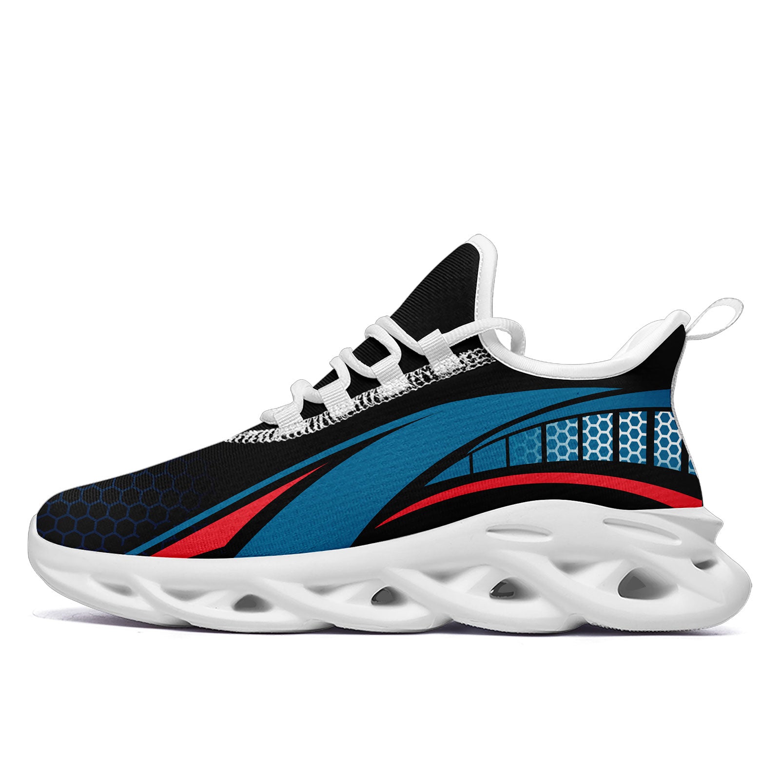 Custom Maxsoul Personalized Sneakers for Men & Women - Lightweight Comfortable Walking Shoes FN003 E025022 (Size 16) - Perfect for Running, Gym Workouts & Casual Wear